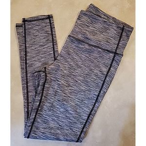 Athleta‎ Chaturanga Womens Heather Grey Cropped Leggings Size Medium
